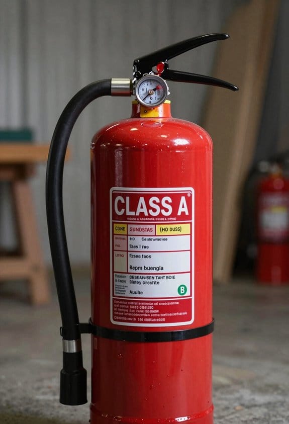 choosing class a extinguishers