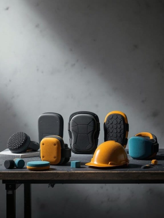 comfort focused foam knee pads