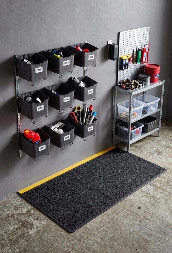 effective garage zone organization