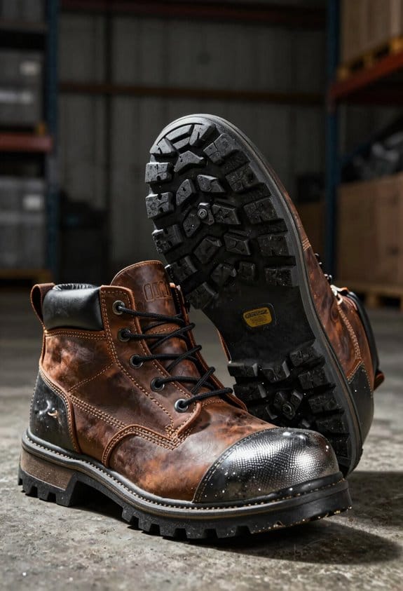 essential garage footwear features