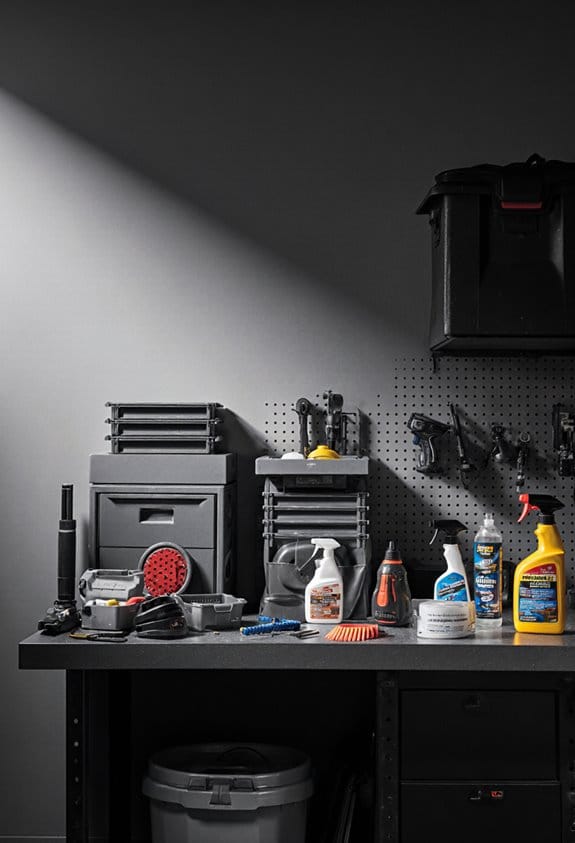 garage organization and separation