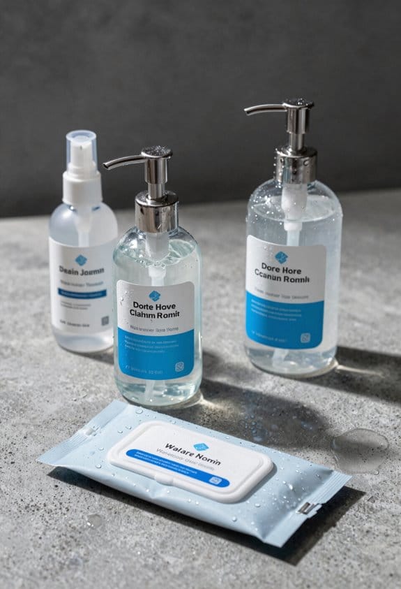 hand sanitizer usage essential