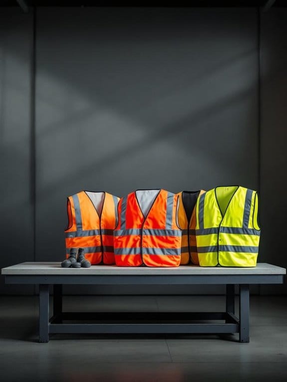high visibility safety vests