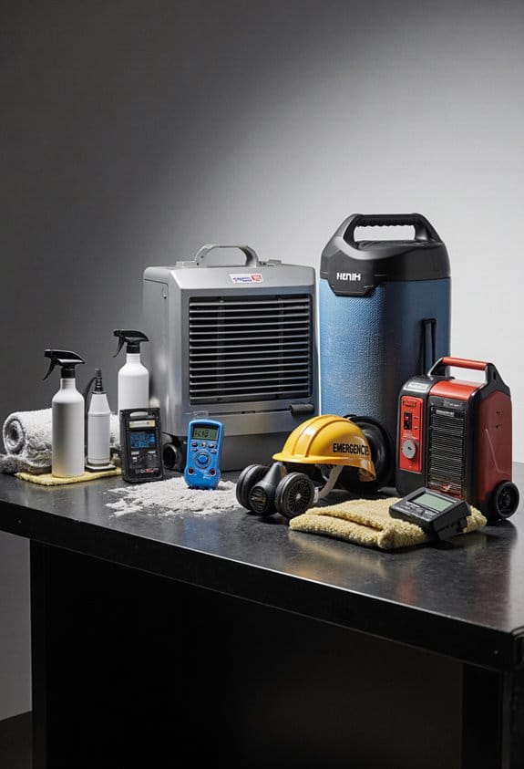 mold prevention after leaks