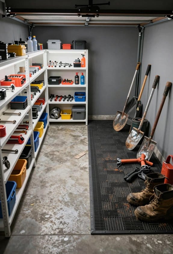 organized garage zones matter