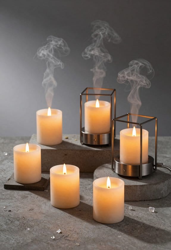 safe cozy candle alternatives
