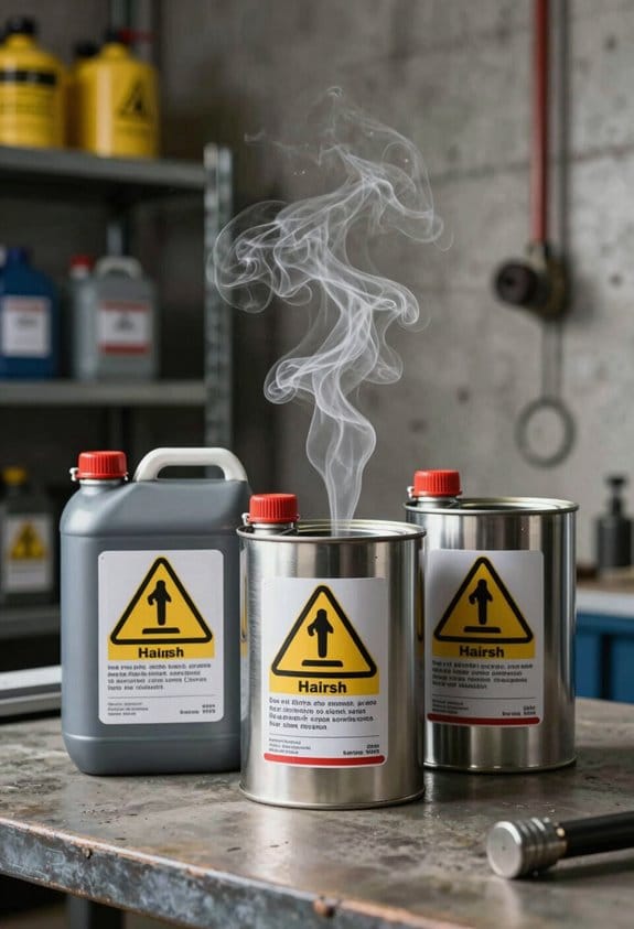solvent safety in garages
