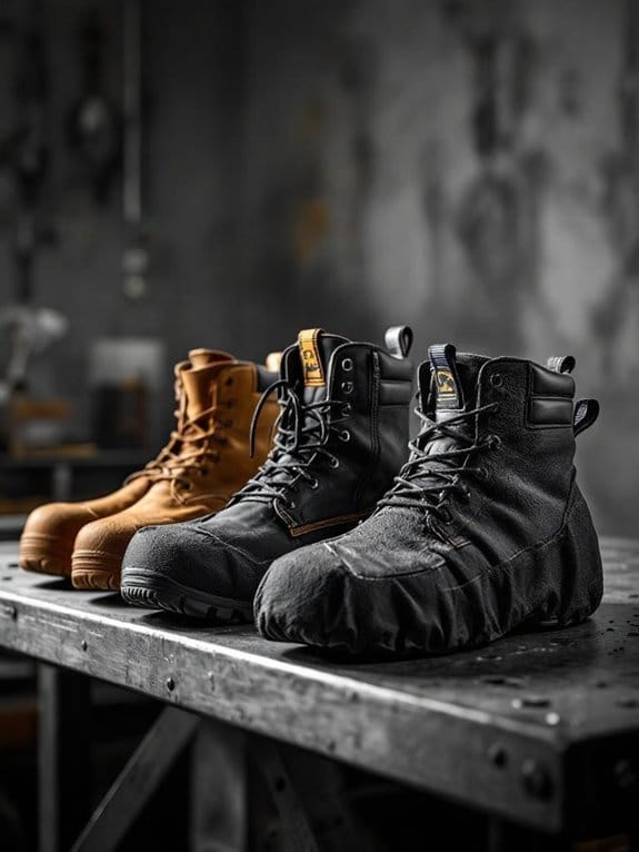 stylish protective steel toe covers