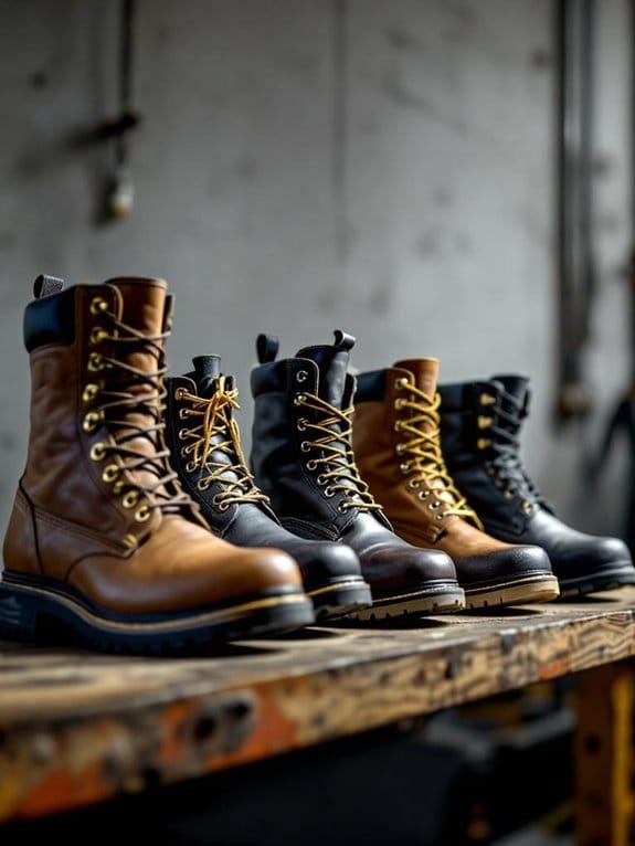 top composite toe footwear