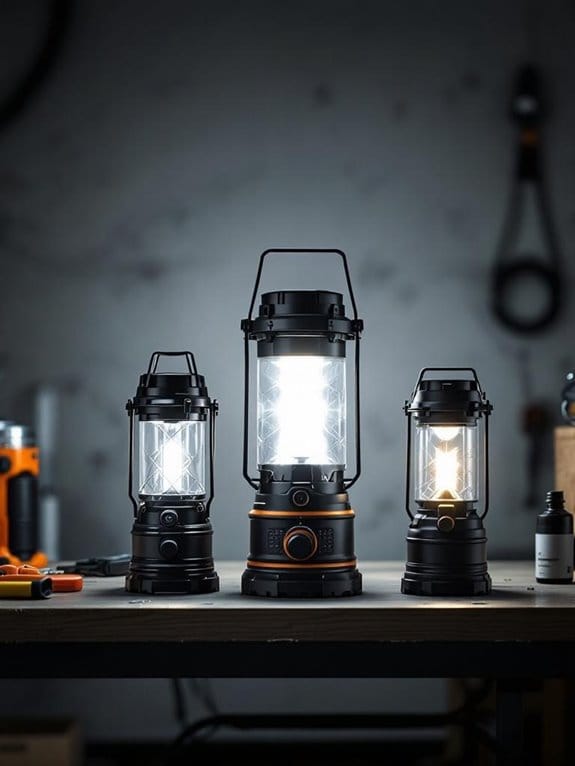top outdoor battery lanterns
