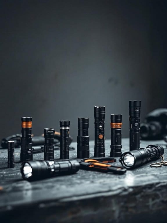 top pocket sized edc flashlights