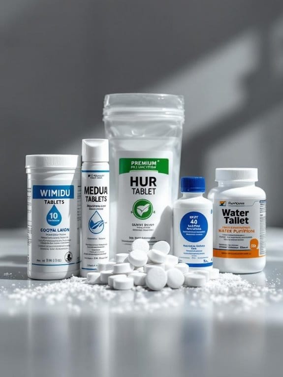 top water purification tablets