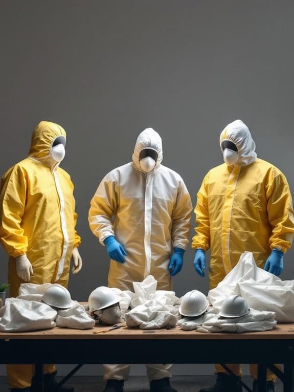 tyvek suits for protection